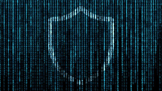 Shield matrix background